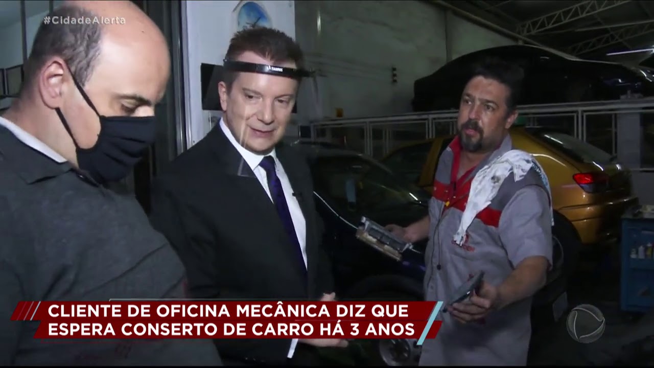 Dono de carro espera conserto do veículo há 3 anos e denuncia oficina mecânica