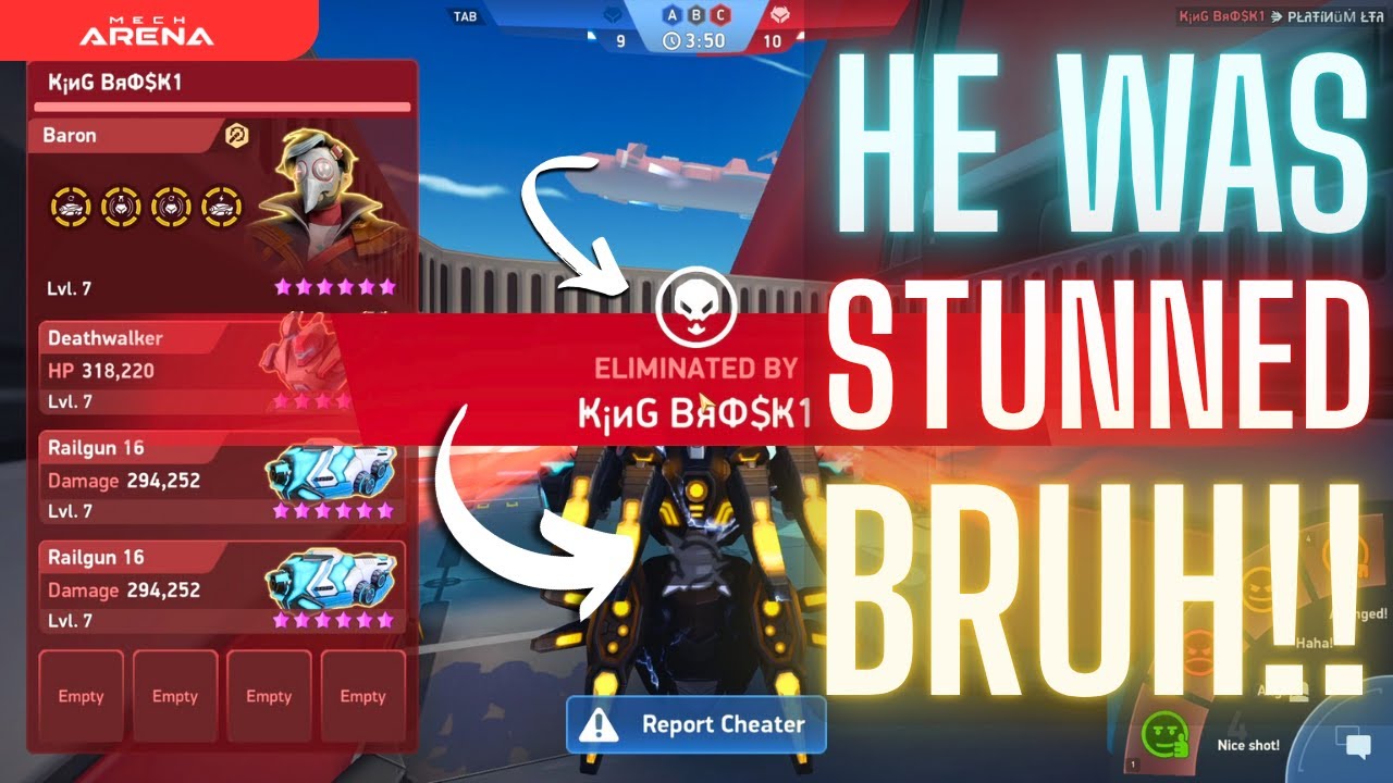 We Did 1v1 But on CPC Maps 🥶 | Mech Arena | 1v1 Customs