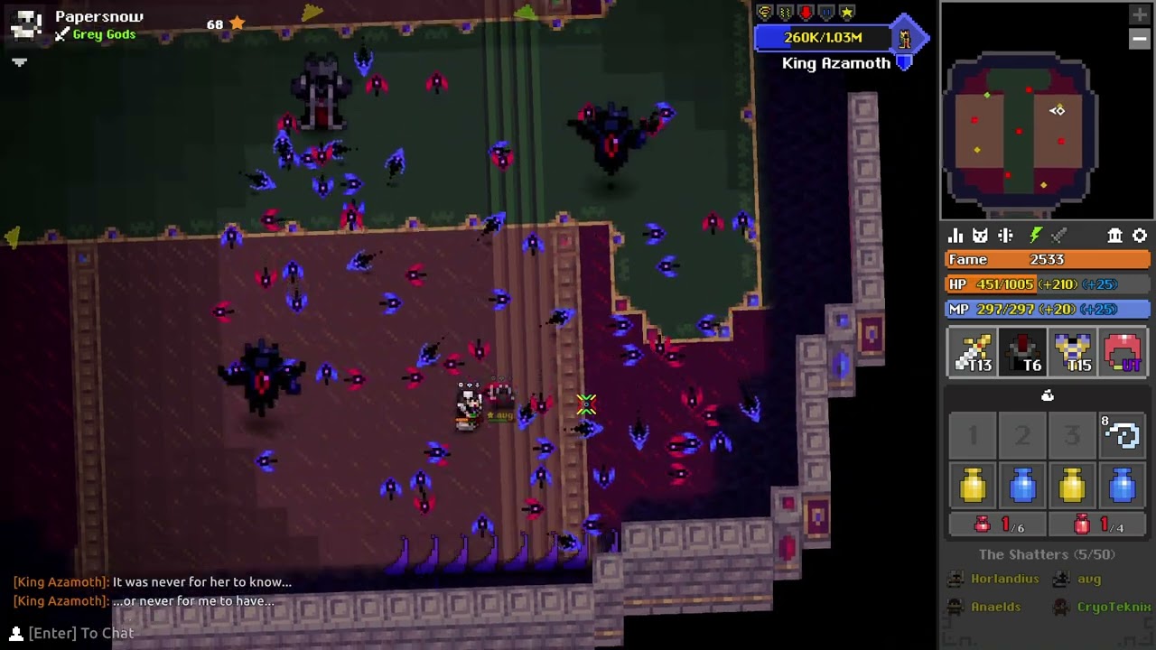 ROTMG - (hardmode) shatters patience
