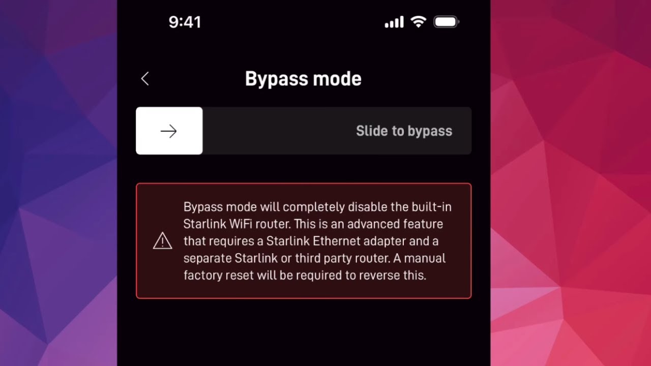 Bypass Mode Starlink Router Explained