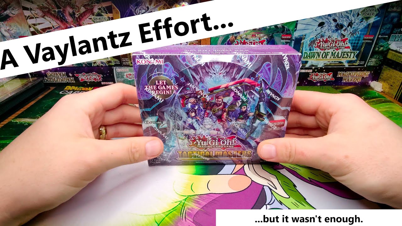 Going for TEARLAMENTS! This YU-GI-OH! Tactical Masters Box FAILED to Deliver!