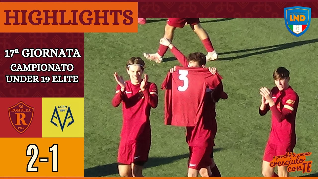 Romulea - Fonte Meravigliosa | GOAL e HIGHLIGHTS XVII giornata Under 19 Reg. Ecc.