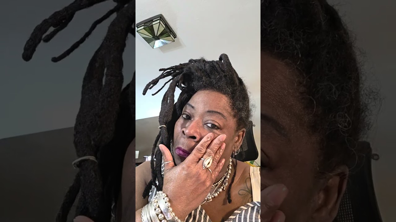 Skin discoloration and dryness due to cancer treatment.  