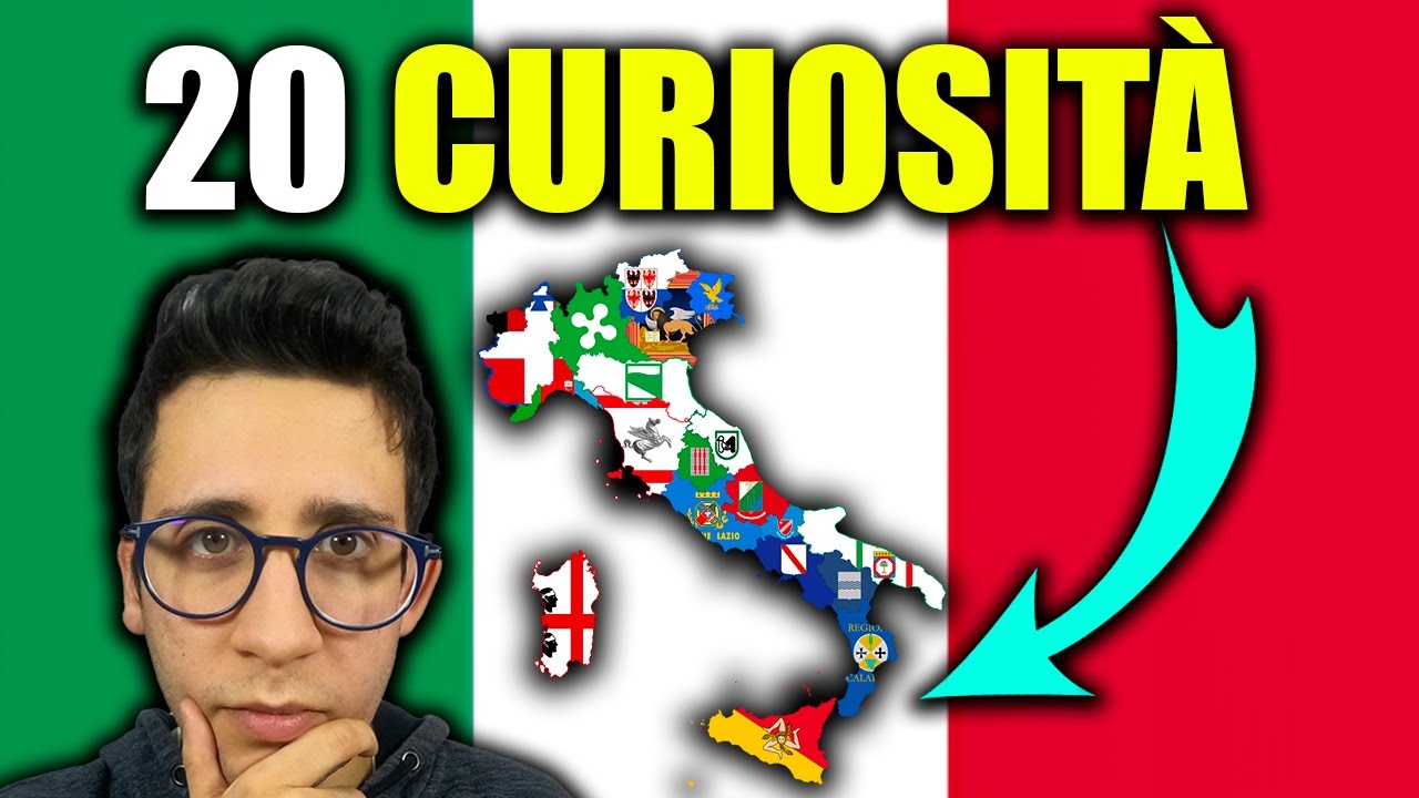 20 CURIOSIT&Agrave; SULLE REGIONI ITALIANE🇮🇹