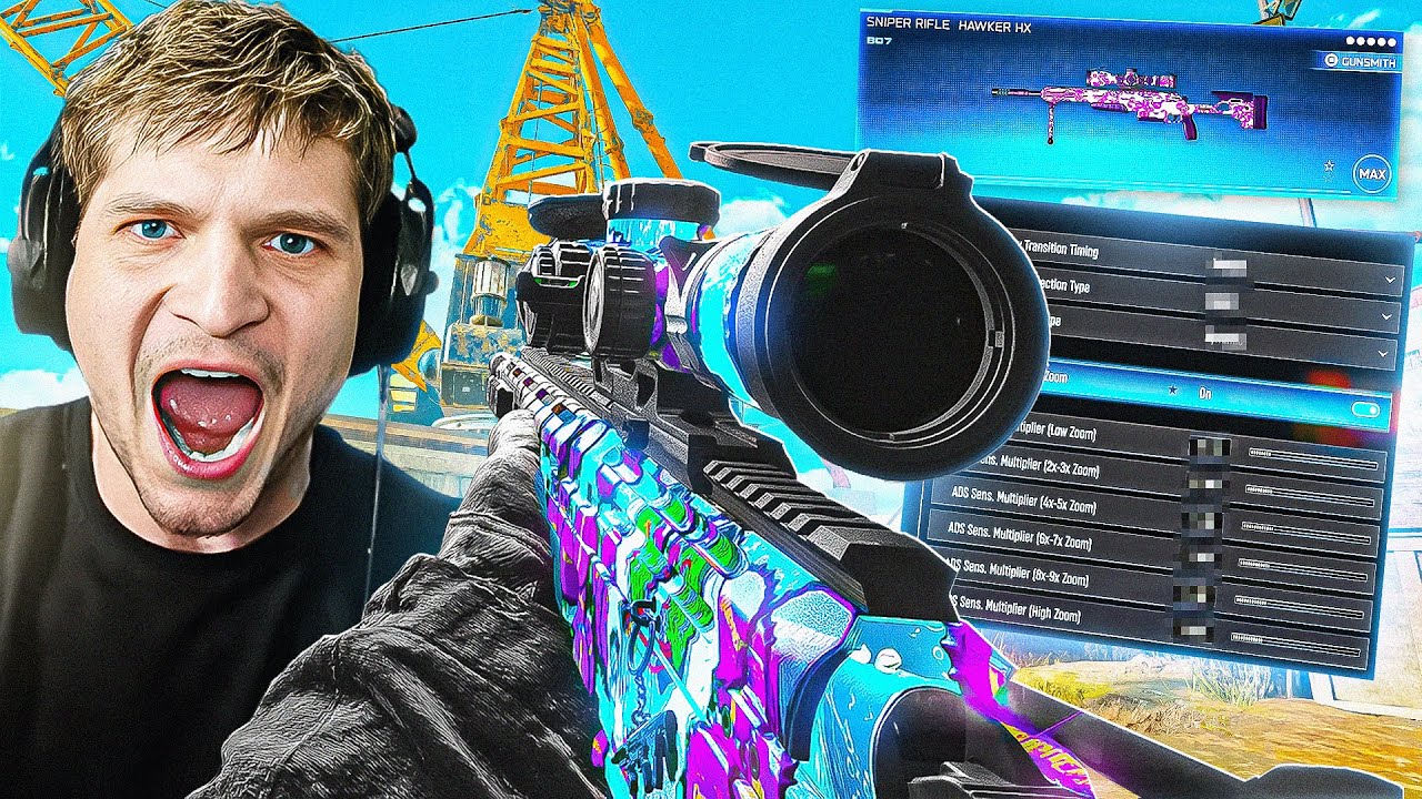 NEW *1-SHOT* SNIPER is BROKEN + BEST CUSTOM SENS SETTINGS👑✅