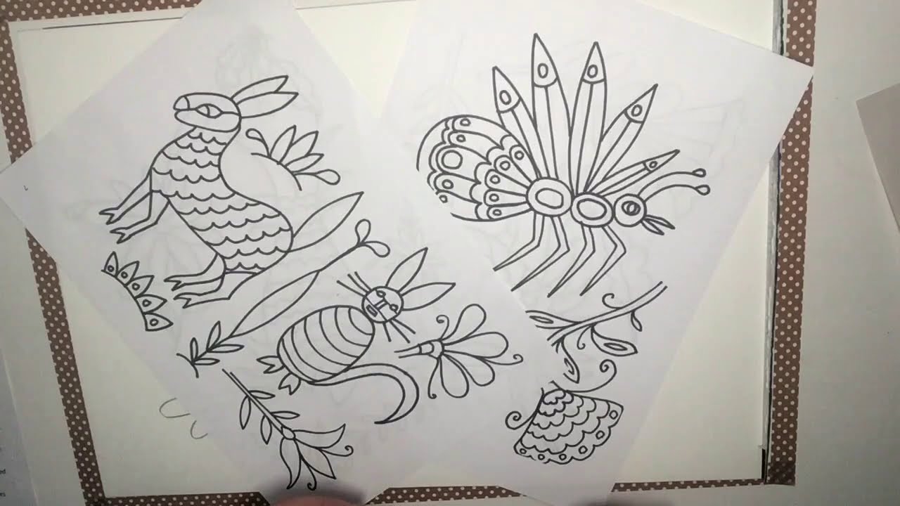 Project eARTh @ Home - Mexican Embroidery Week 1