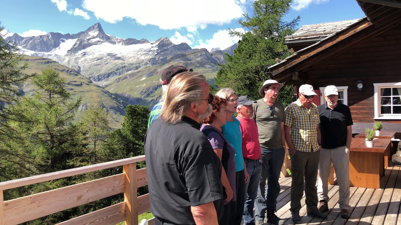 Zwitserse muziek aan de Matterhorn