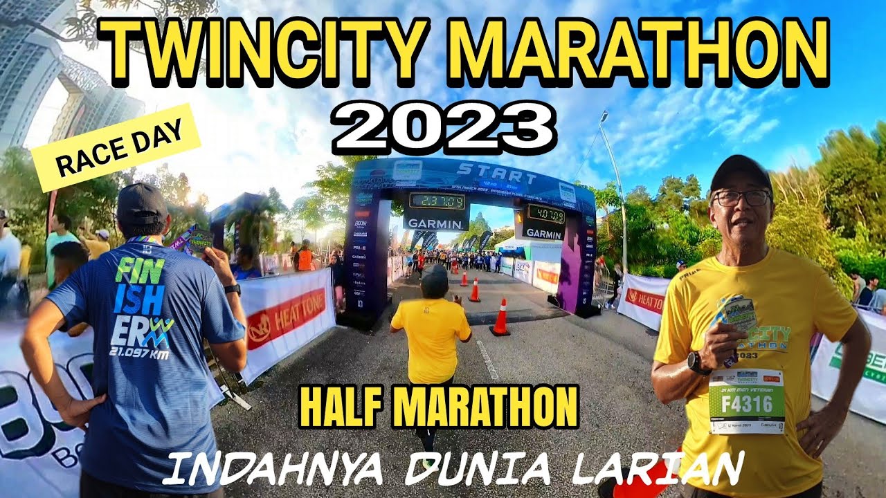 TWINCITY MARATHON 2023 | RACE DAY HALF MARATHON - Asics Magic Speed 2  Tidak Menghampakan