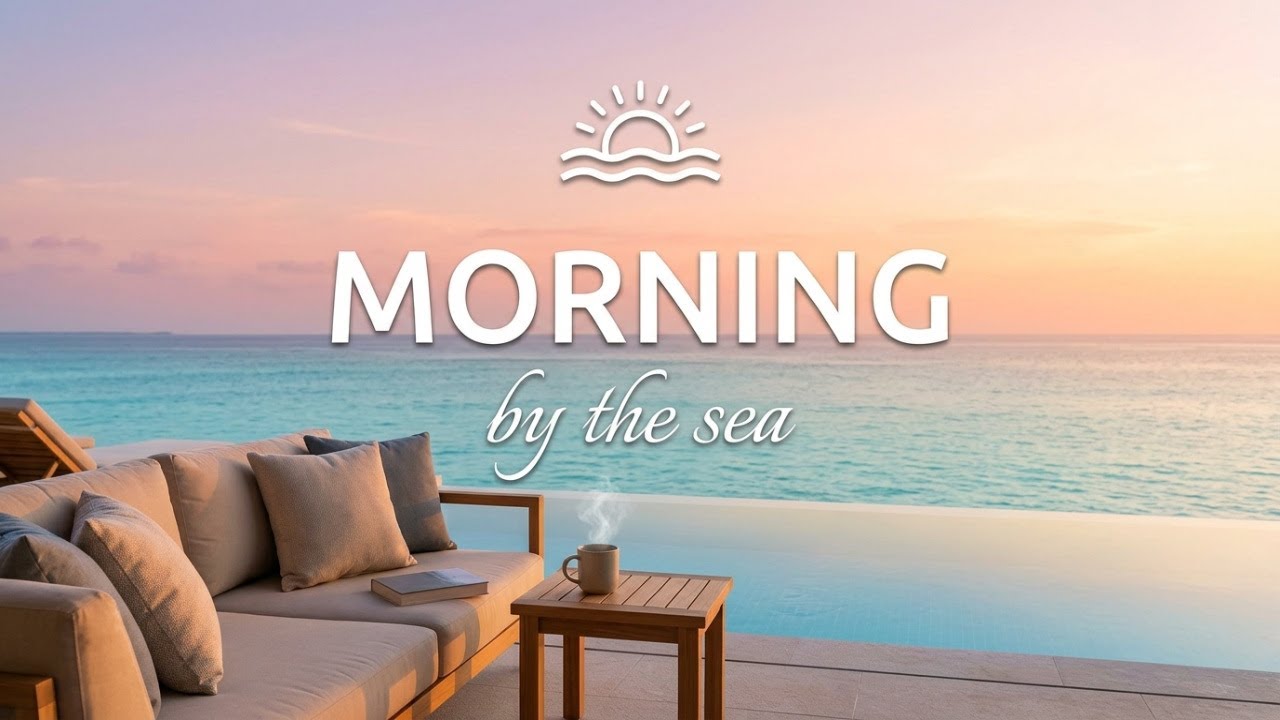 Relaxing Chillout & Lounge ☕ Morning Deep House by the Sea