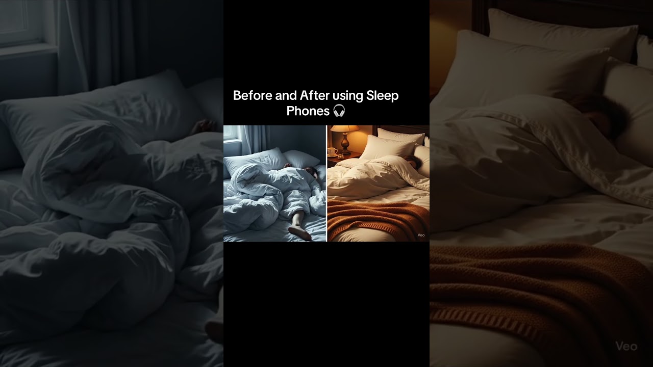 Before/After SleepPhones | The Night Everything Changed #ASMR #Relaxation #SleepBetter #InsomniaHelp