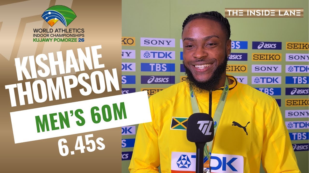 &laquo;Я никогда не буду доволен!&raquo; &mdash; Кишан Томпсон после завоевания серебряной медали в беге на 60 метр...