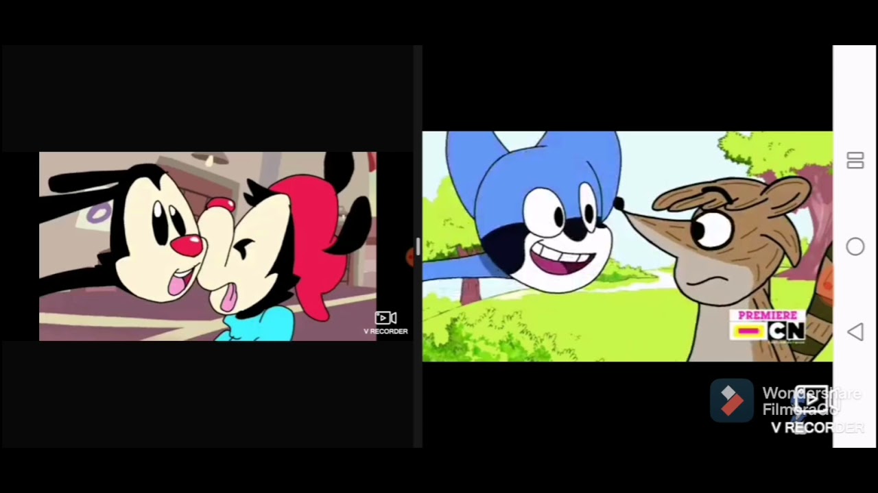 Tus amigos conocer versión Animaniacs VS Versión Mordecai