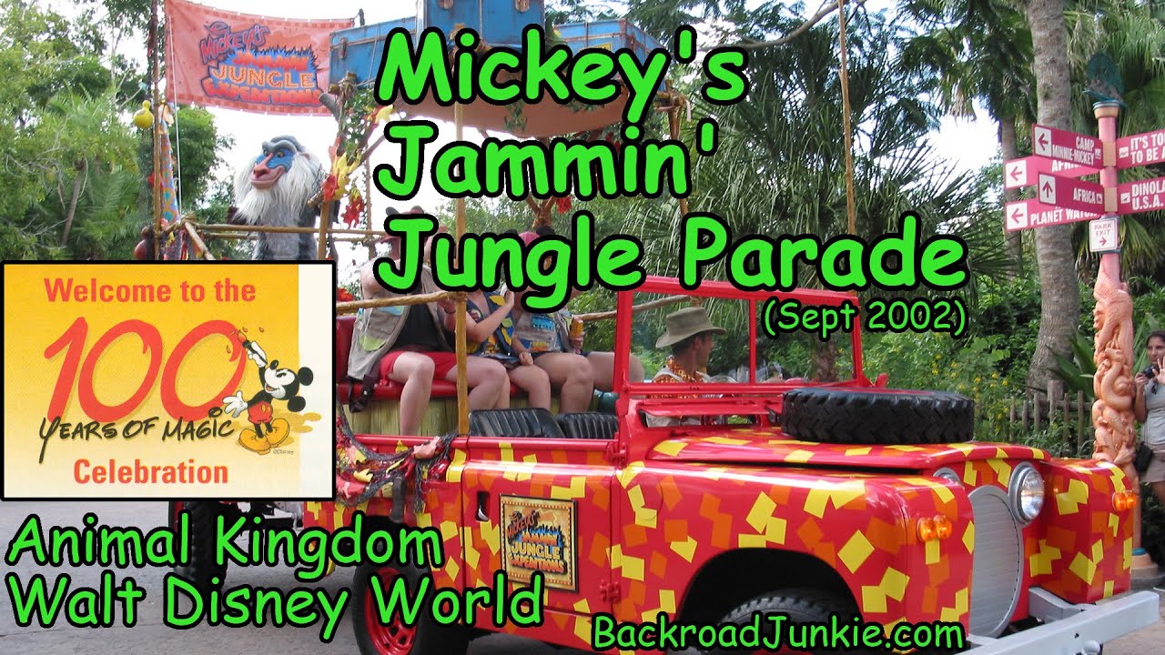 Mickey's Jammin' Jungle Parade (2002, 100 YOM) | Animal Kingdom | Walt Disney World