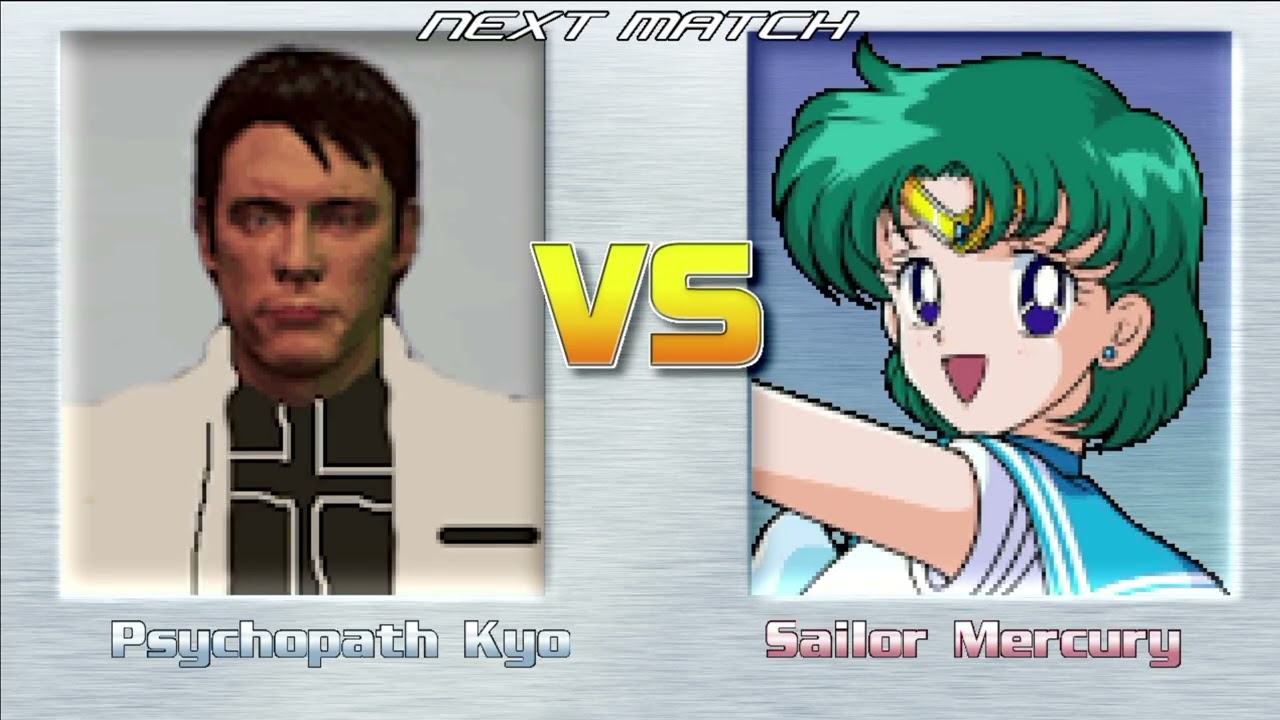 M.U.G.E.N Sailor Mercury AI Matches.