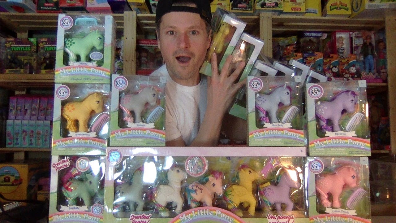 MY LITTLE PONY COMPLETE SERIES 1 & 2 BASIC FUN UNBOXING REVIEW! BRIDGE DIRECT 1980S CLASSIC 35TH