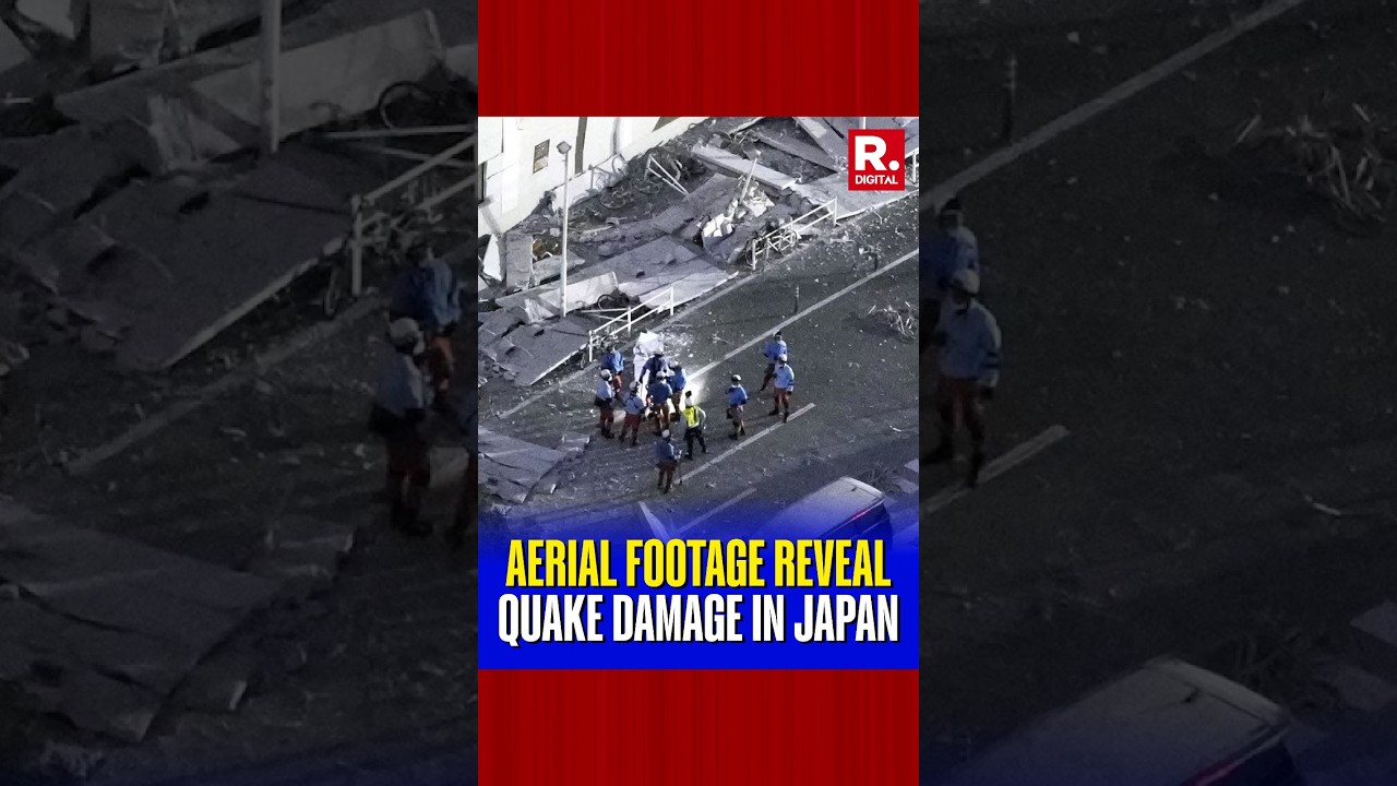 Japan Earthquake Crisis: Aerial Visuals Capture Destruction Across Kumamoto