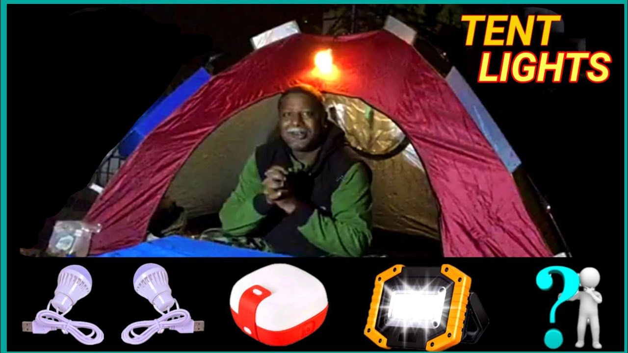 Night camping tent lights | Camping lanterns | tent lights unboxing