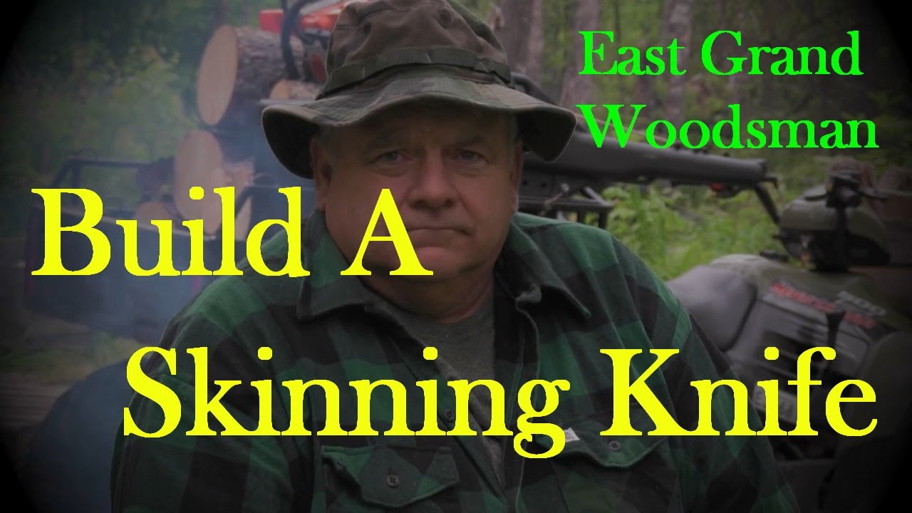 Knife Build @ The Rustic Log Cabin Deer Hunting Camp