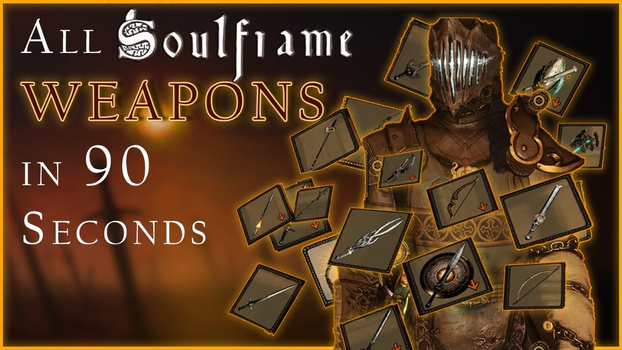 Prelude 10: Все оружие Soulframe &mdash; за 90 секунд.