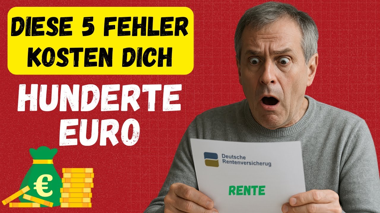 5 Rentenfehler die du vermeiden musst!