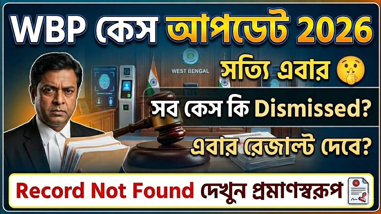 Wbp All Case Dismissed | Wbp Case Update Today | Wbp Result Date 2025 | Wbp Cutt Off 2025 | Wbp