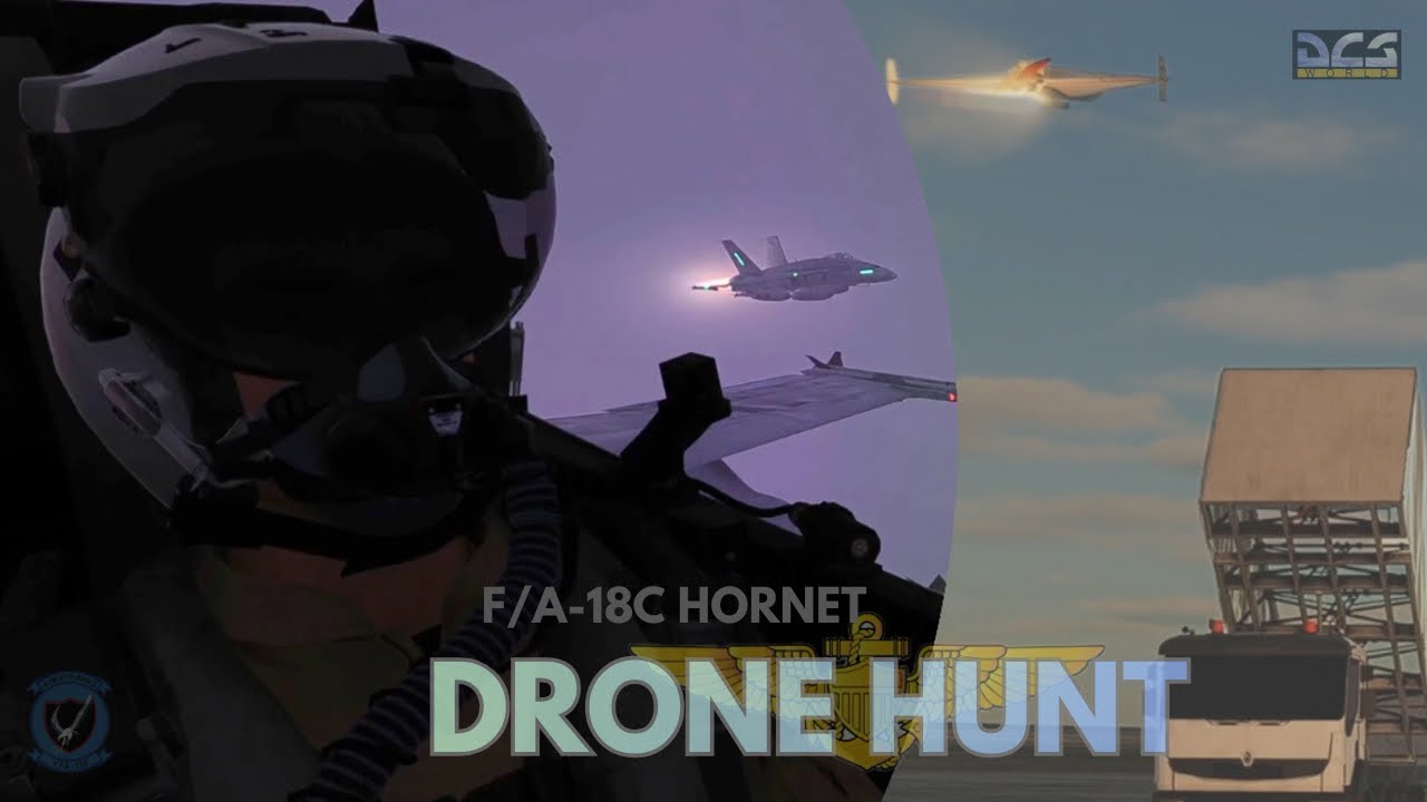 DCS World: F/A-18C Hornet | Shahed Drone Hunt