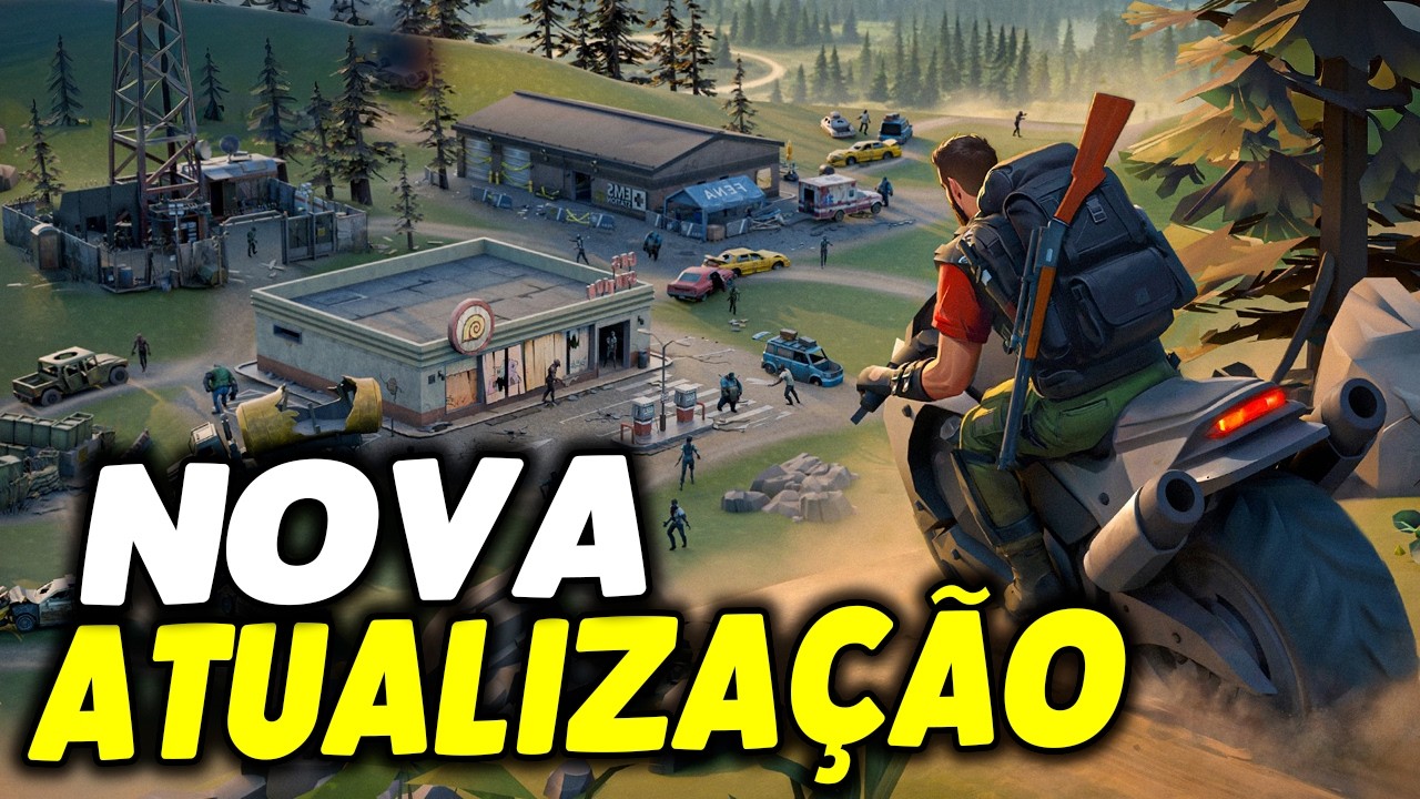 NOVA ATUALIZAÇÃO DA REGIÃO DA MOTO - Last Day On Earth