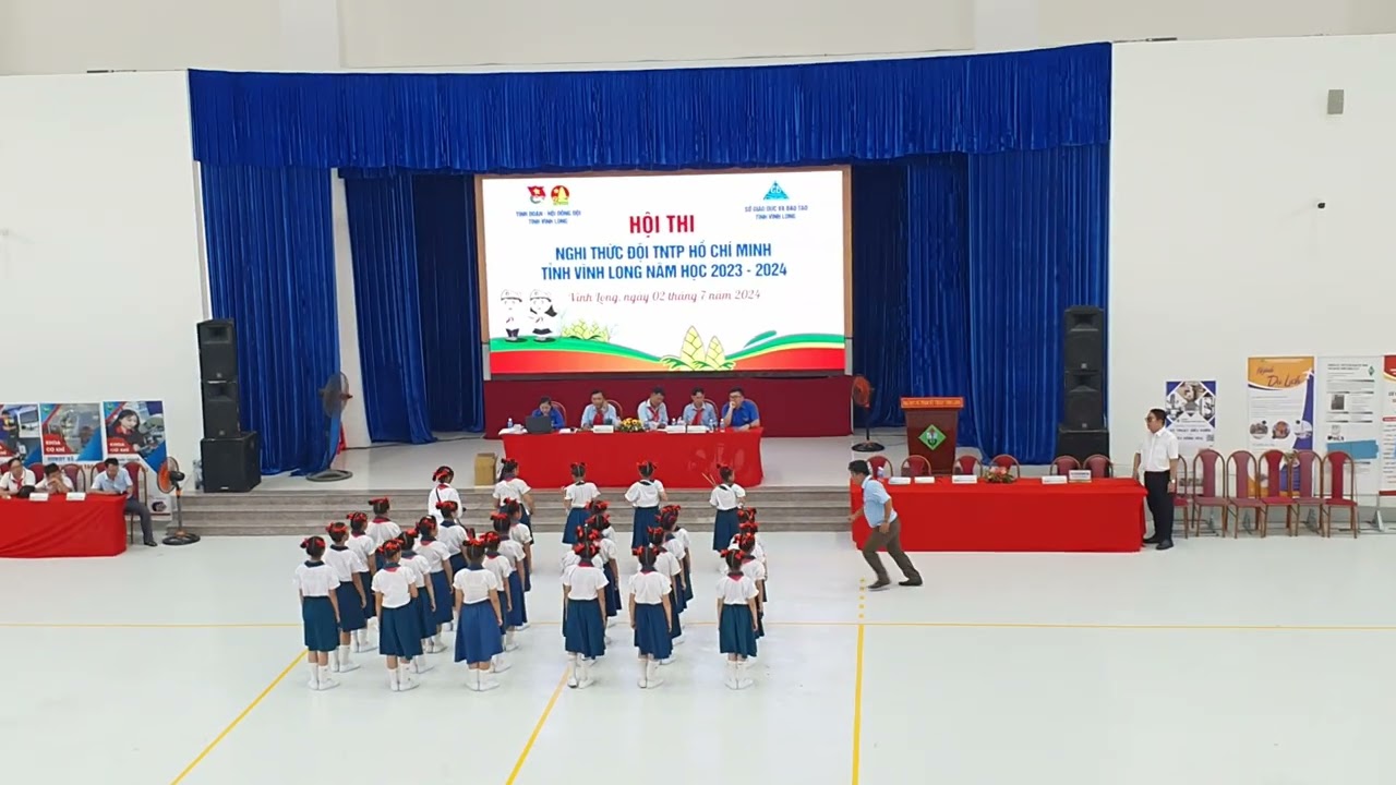 Hội thi nghi thức Đội tỉnh Vĩnh Long năm 2024