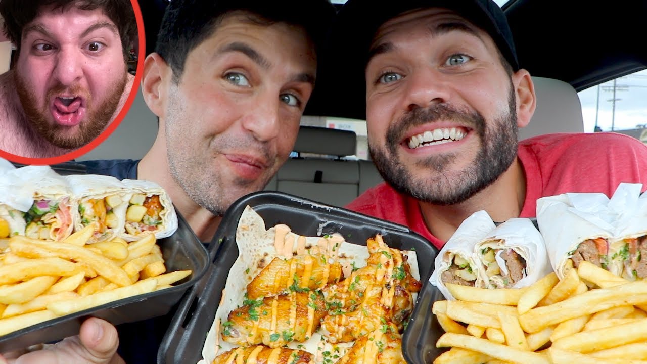 JOSH & JOE TRY JONAH'S KABOB!! ULTIMATE MUKBANG FEAST!