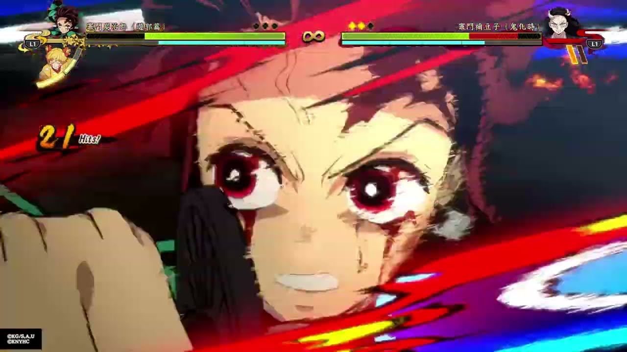 Tanjiro Vs Nezuko Awakened | Demon Slayer Hinokami Chronicles