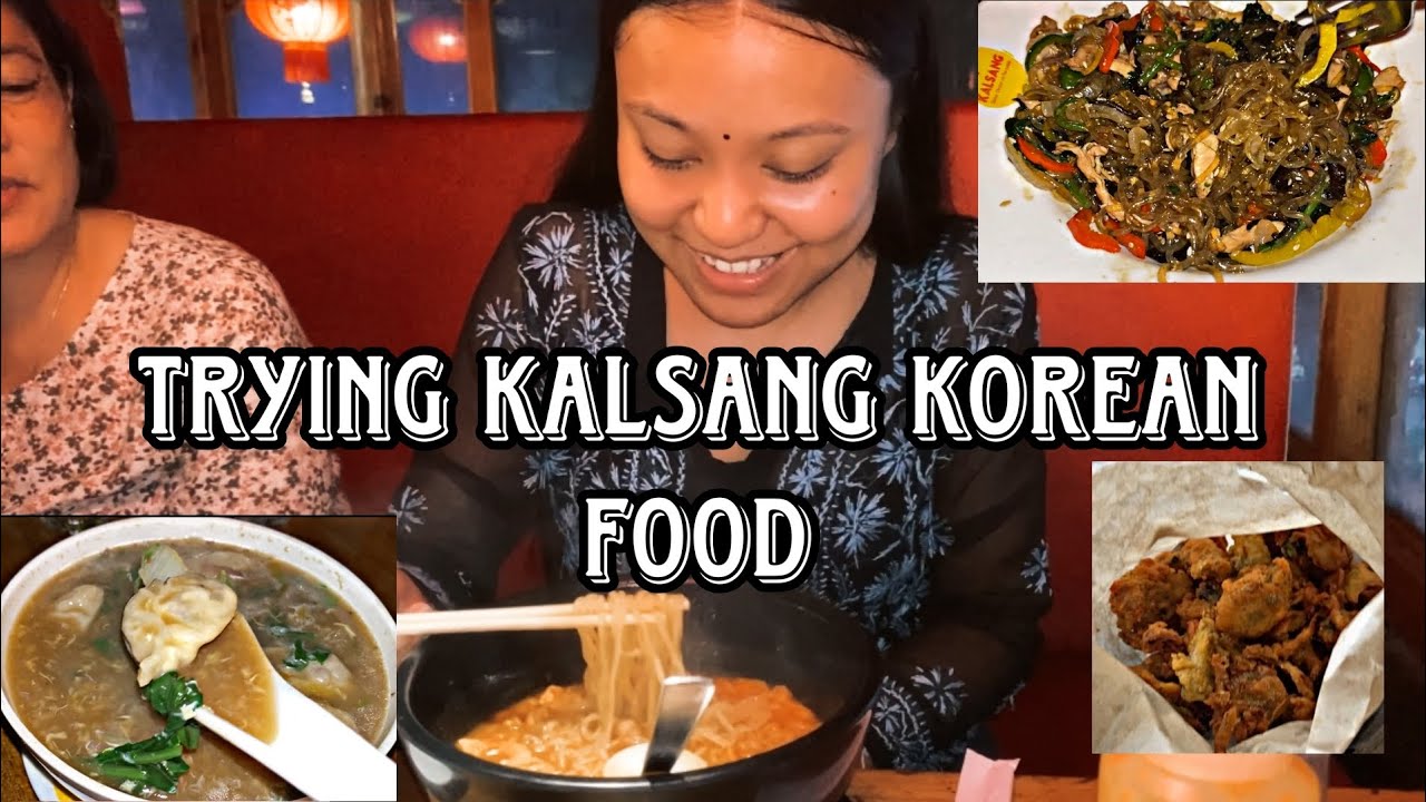 Dehradun ke Kalsang restaurant ka korean food menu🤤||mouthwatering || vlog