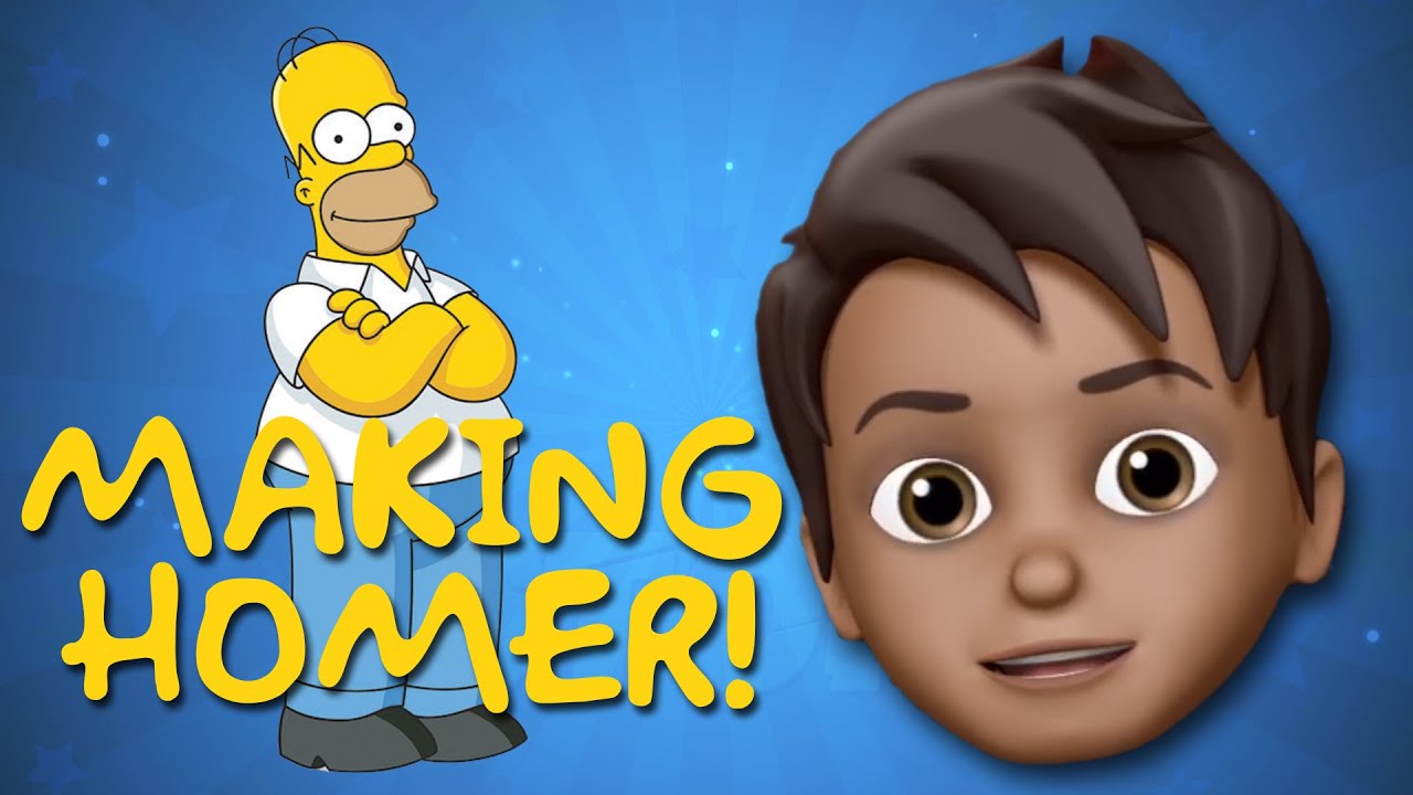 Making Homer Simpson in Roblox!
