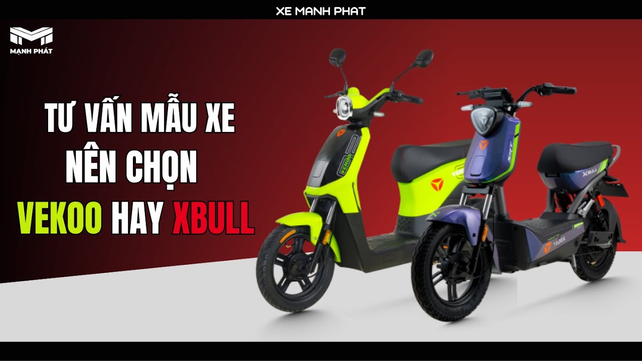 NÊN CHỌN YADEA VEKOO HAY XBULL - TƯ VẤN MẪU XE