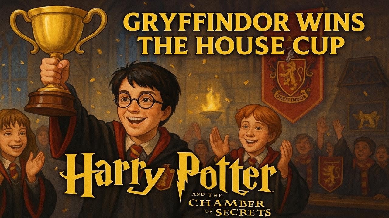GRYFFINDOR WINS THE HOUSE CUP - HARRY POTTER & THE PHILOSOPHER'S STONE XBOX360