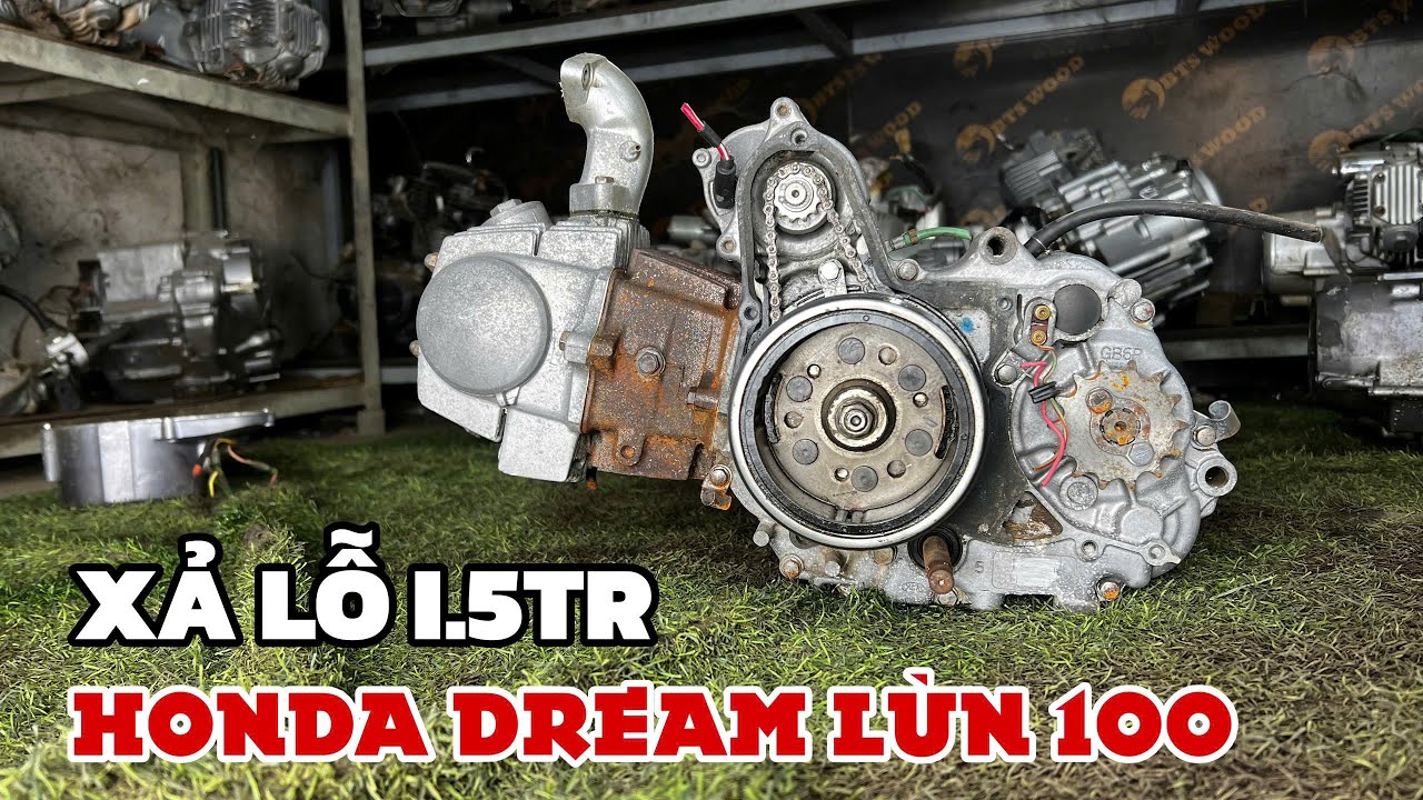 Thanh Lý 6cục Máy honda dream lùn thái lỗ 1tr5 || Cục máy dream lùn thái máy zin đẹp