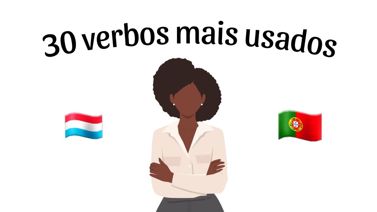 ✅️Os 30 Verbos + Usados em Luxemburguês 🇱🇺 #aprendaLuxemburgues #linguaLuxemburguesa