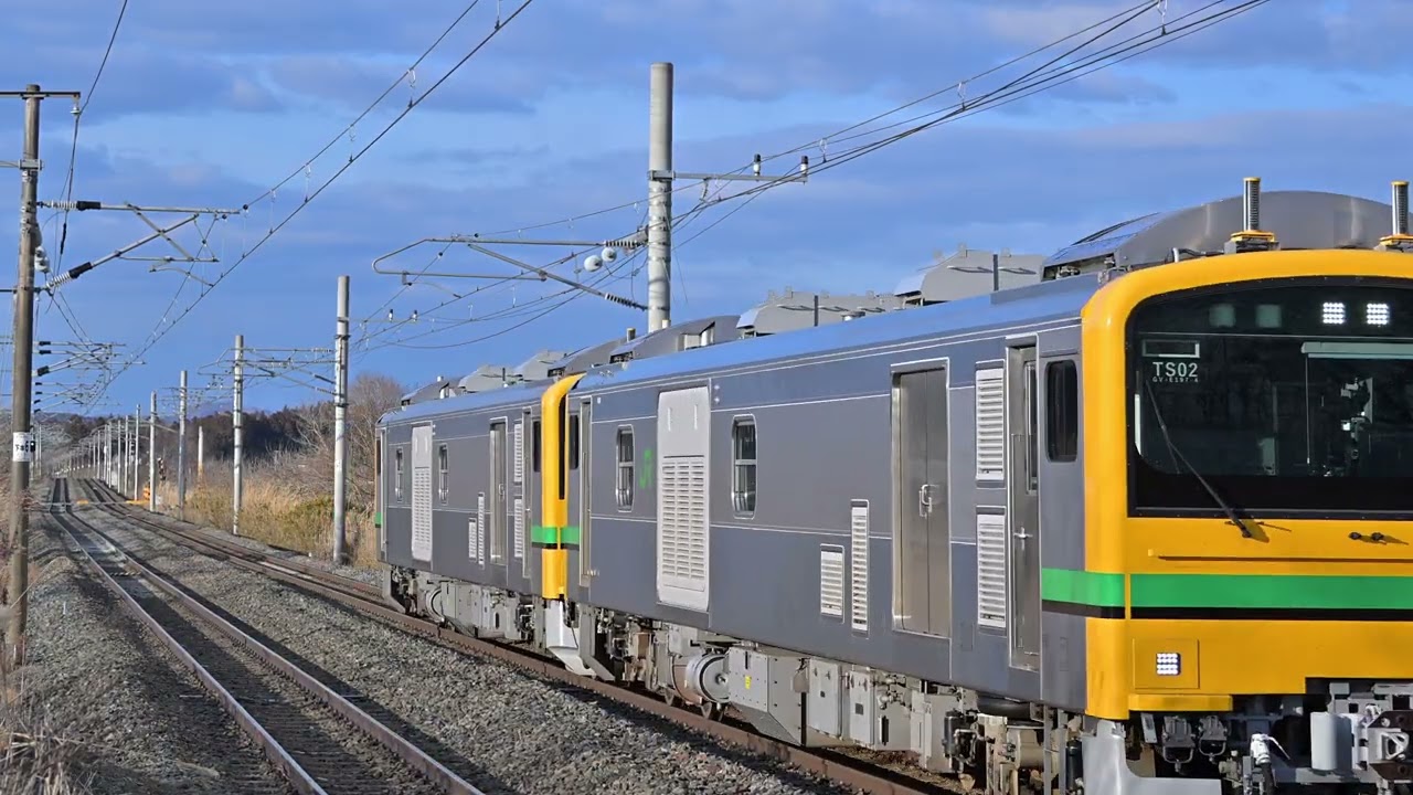 E491系 東北線検測 2026年3月