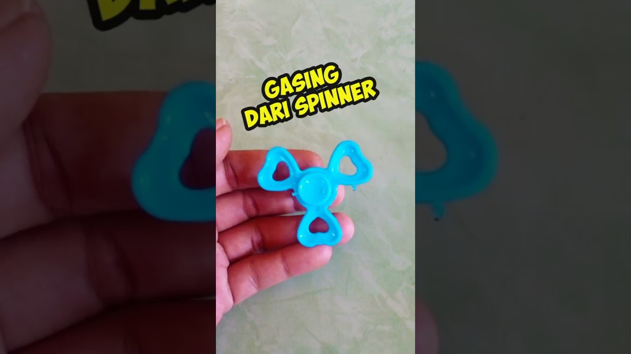 MEMBUAT GASING DARI SPINNER🤭#gasing #shorts