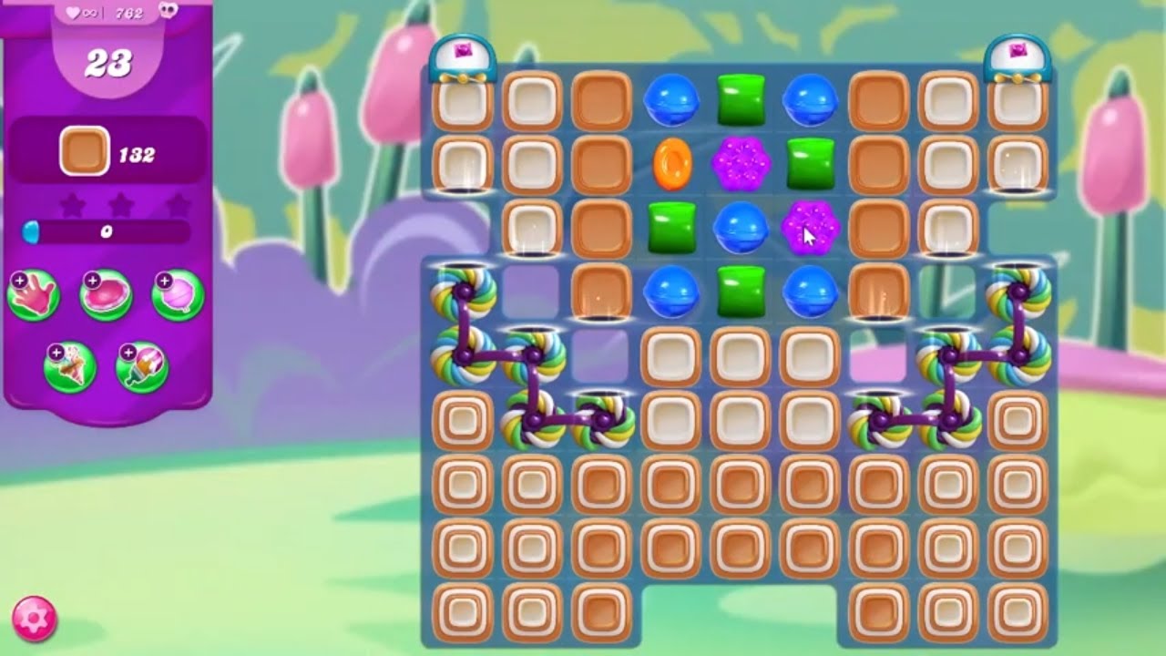 Candy Crush Saga LEVEL 762 NO BOOSTERS (new version)