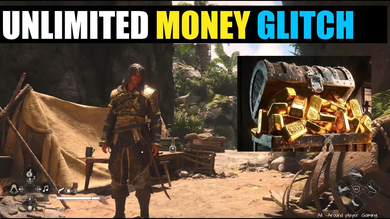 UNLIMITED MONEY GLITCH in Assassins Creed Black Flag Resynced ! EASY AND FAST GUIDE , LOCATION