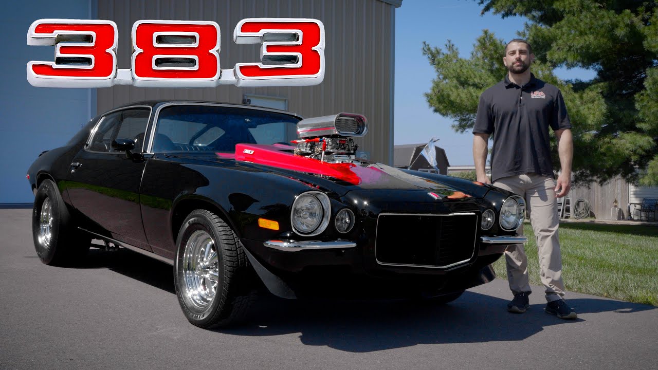 1971 Chevrolet Camaro Pro Street - Ride Along & Peek into everything about this monster