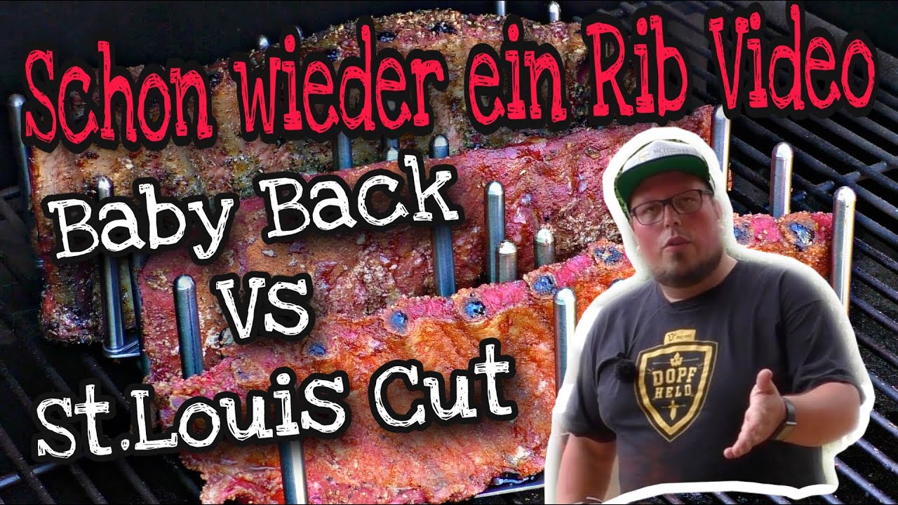 Ribs vom Pelletsmoker PG1 von BBQ TORO // Baby Back vs. St. Louis Cut