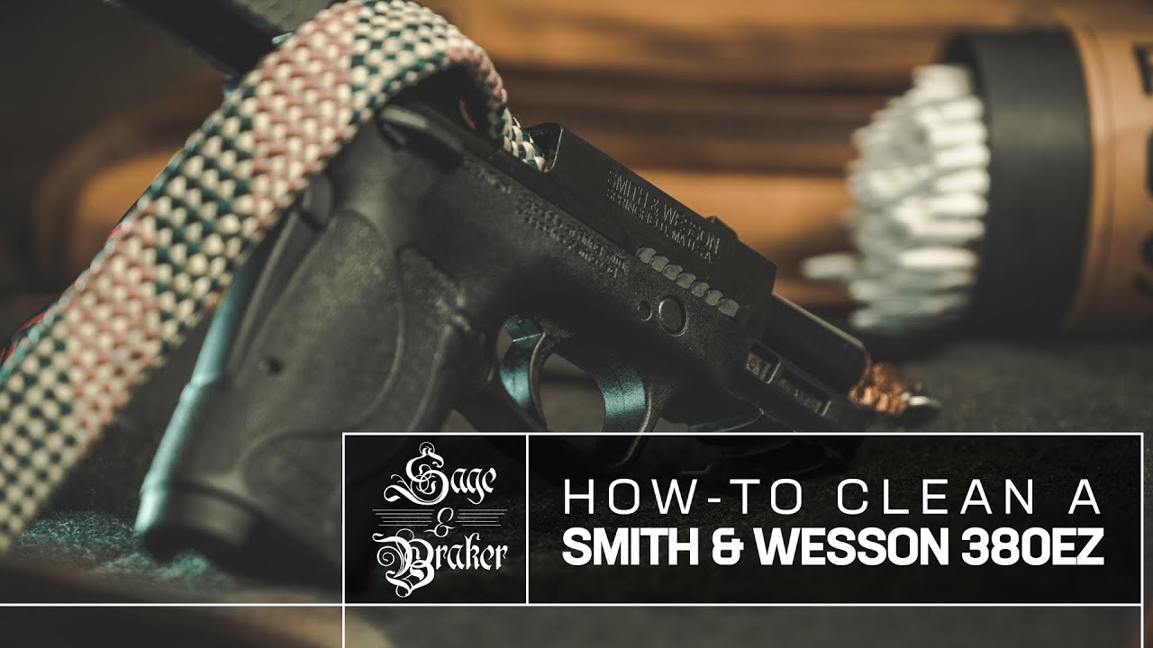 Smith & Wesson M&P 380 EZ // Как чистить и разбирать
