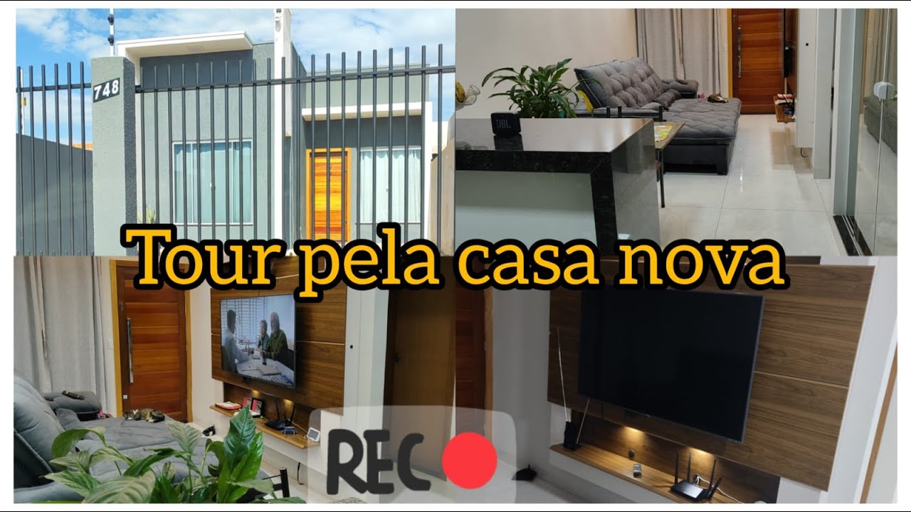 TOUR PELA CASA NOVA