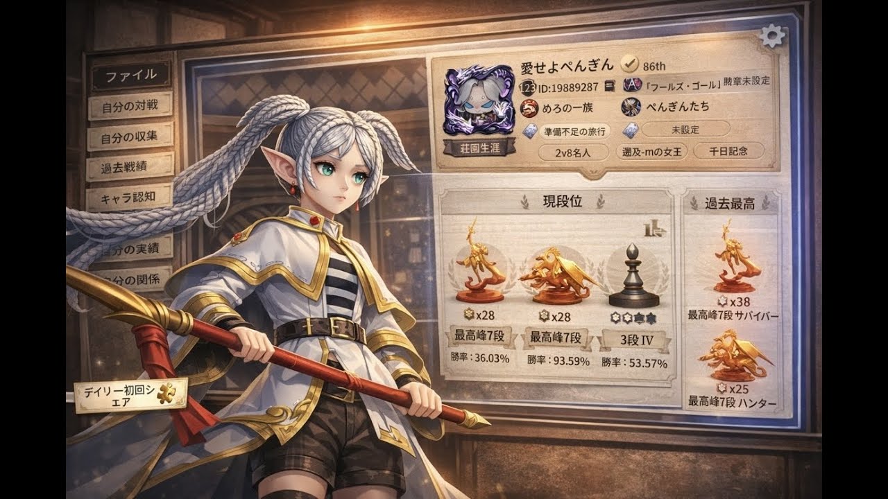 少しだけランクマ