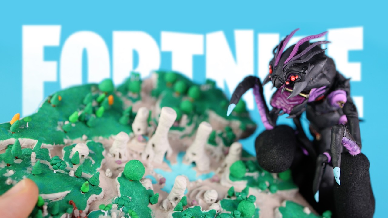 I Fixed Fortnite with Clay: The Bug Queen comes alive!