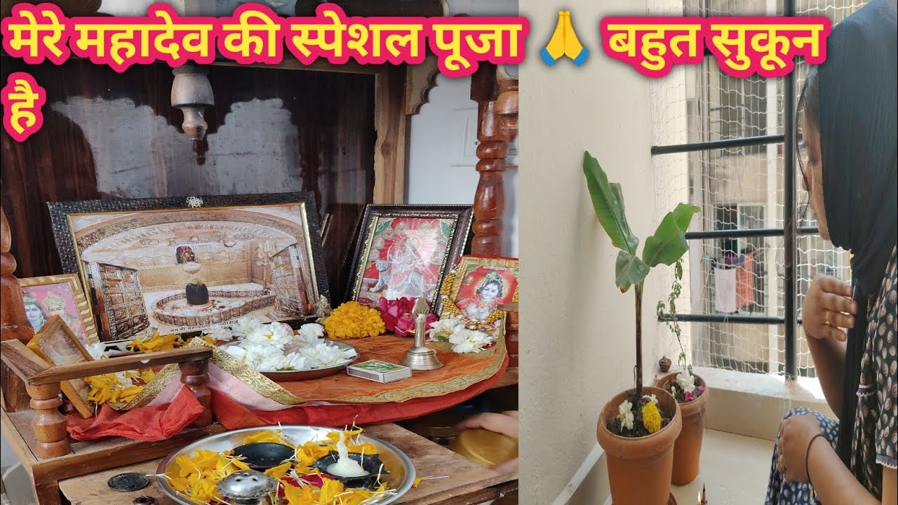 महादेव की स्पेशल पूजा की जो सुकून मिलता महादेव की पूजा में है वो और कही नहीं 🙏 || हर हर महादेव 