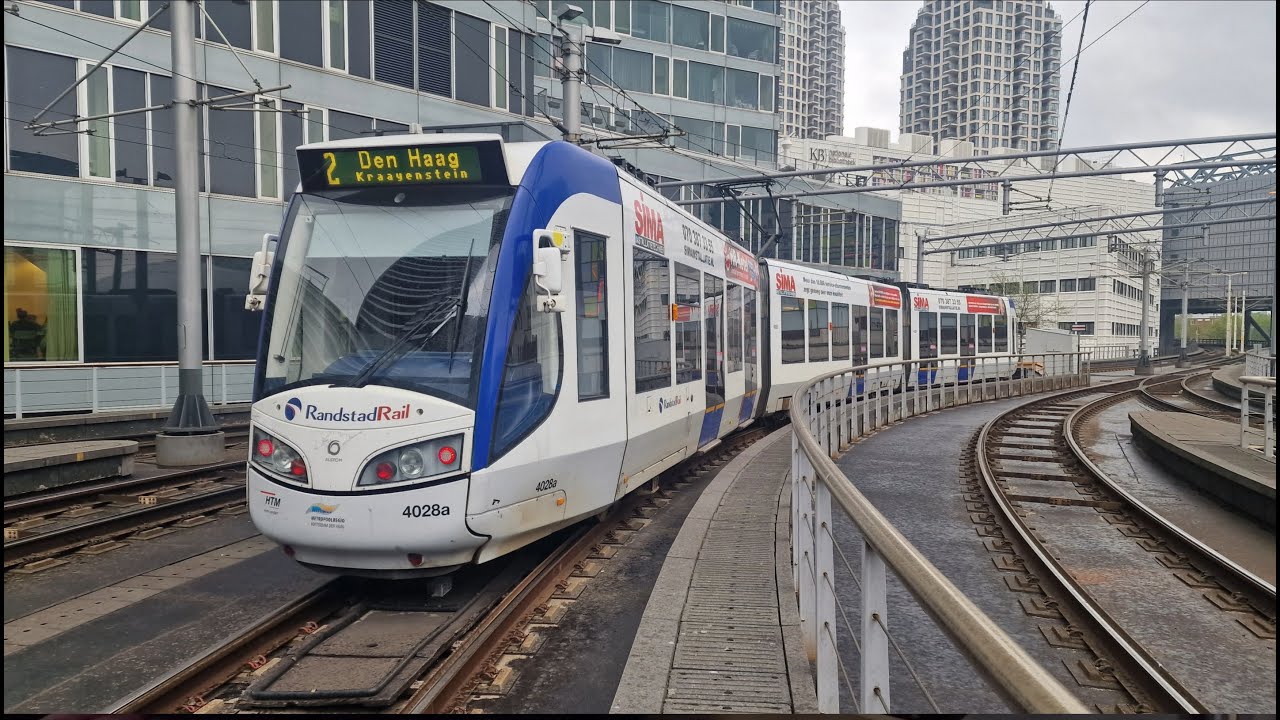 Spitstram 2K | Meppelwerf - Kraayenstein - Centraal Station (tailtrack) v.v. | HTM 4028 | 2025