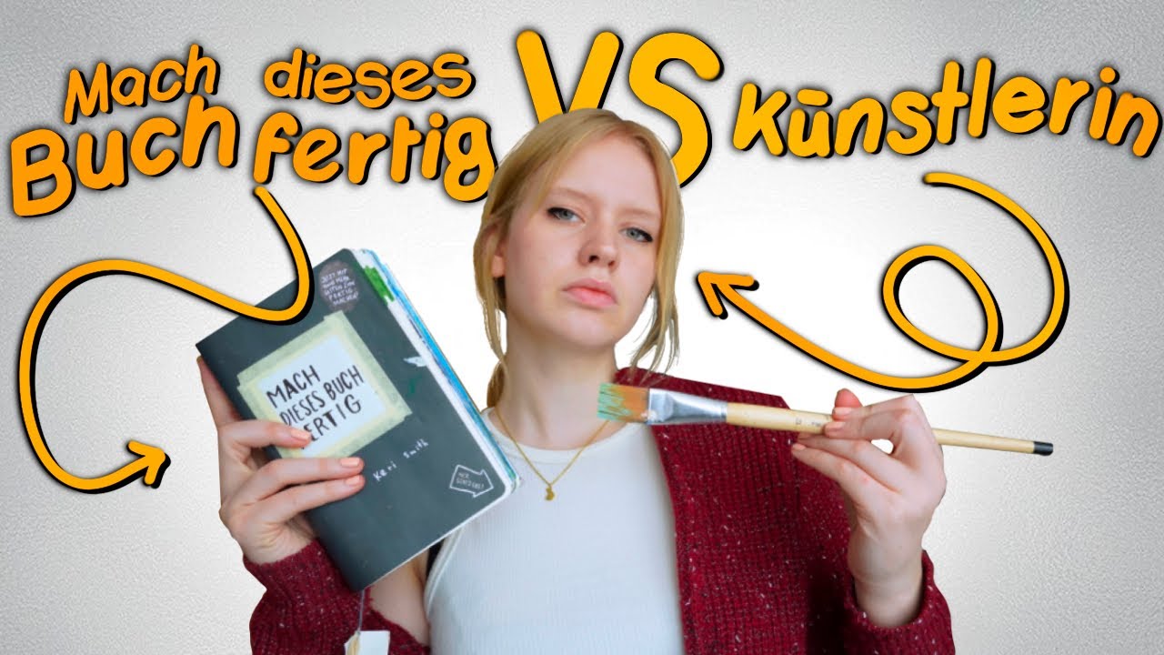 Ich werde aus diesem Buch ein Kunstwerk machen! Künstlerin vs MACH DIESES BUCH FERTIG || Teil 12