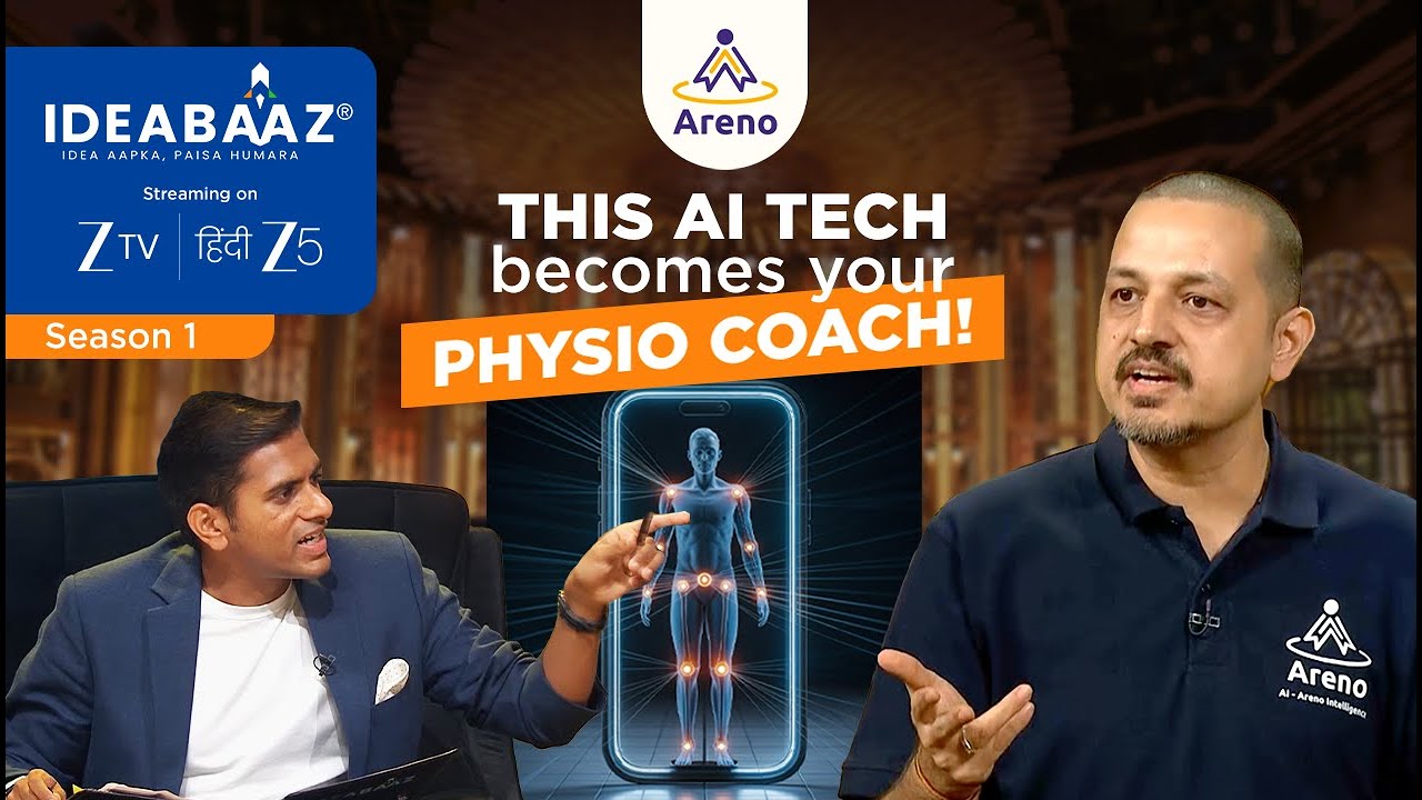 An AI Trainer in Your Pocket? | Areno: AI-Based Fitness App | Startup Pitch | Ideabaaz